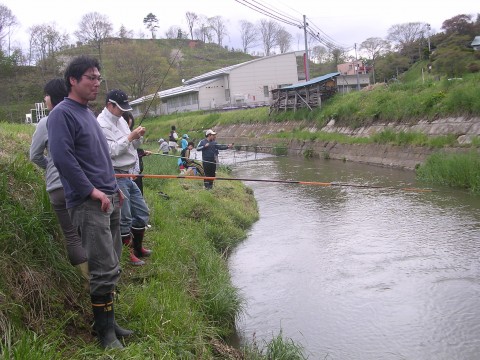 福島県 鮫川村 渓流釣り